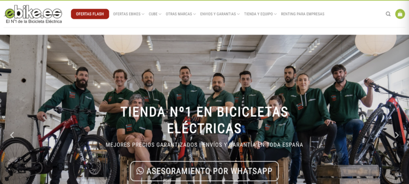 Ebike.es - Punto De Entrega De Bicicletas Eléctricas